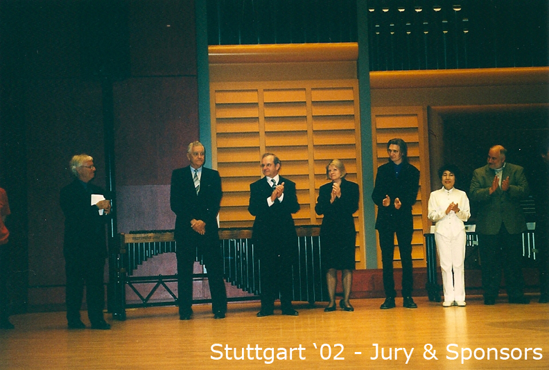 Competition jury members in Stuttgart 2002