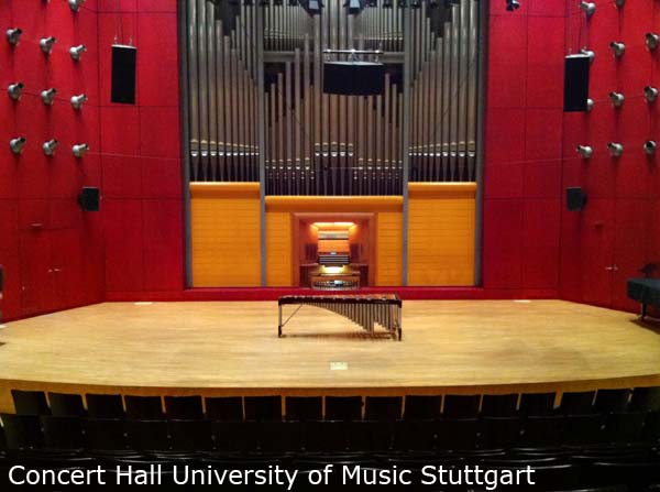 Concert Hall in Stuttgart during the 2008 competition