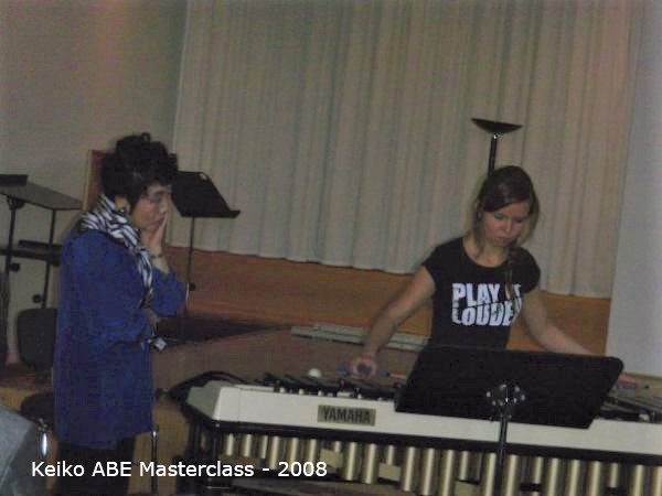 Masterclass session in Stuttgart 2008