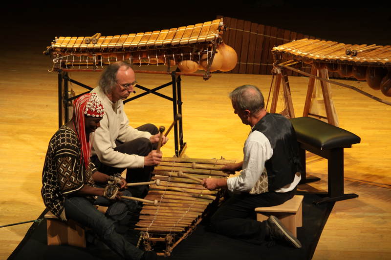 African Balafon concert performance in Stuttgart 2012