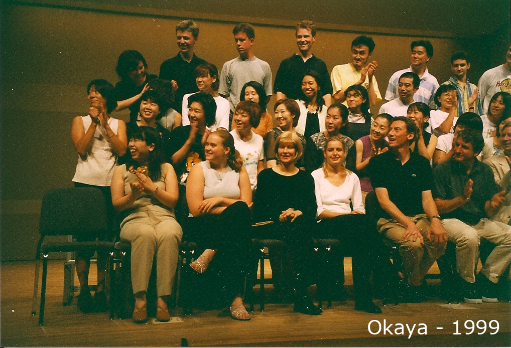 Competition candidates in Okaya 1999