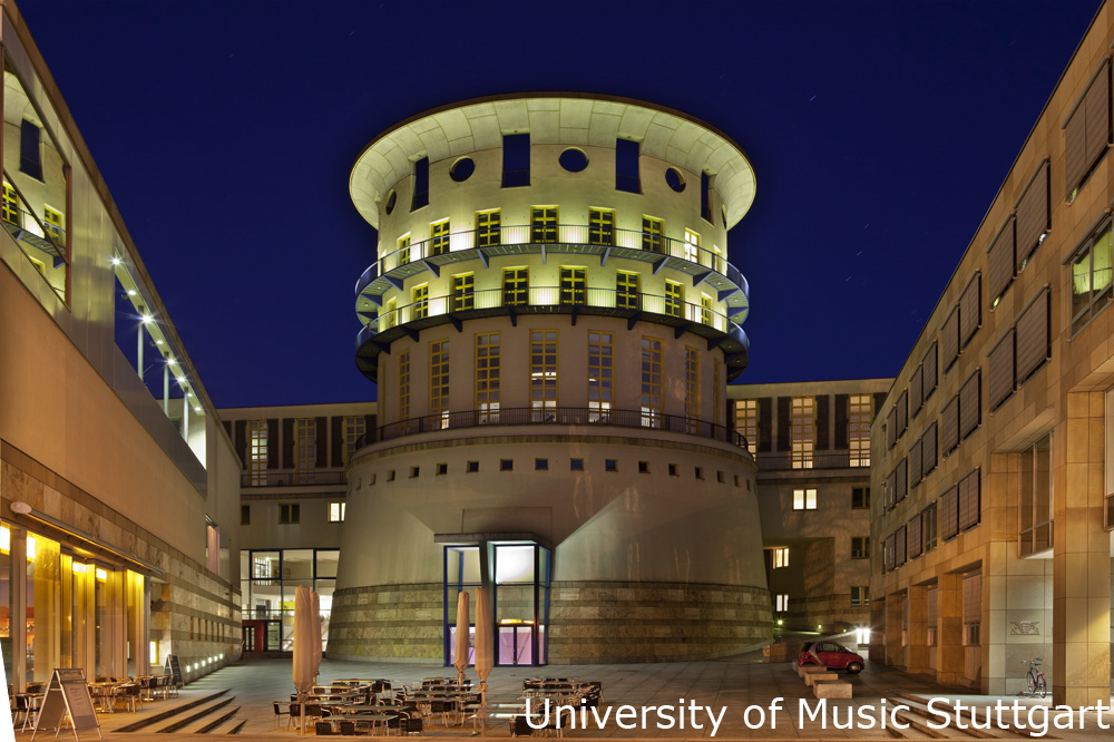 University of Music Stuttgart building exterior